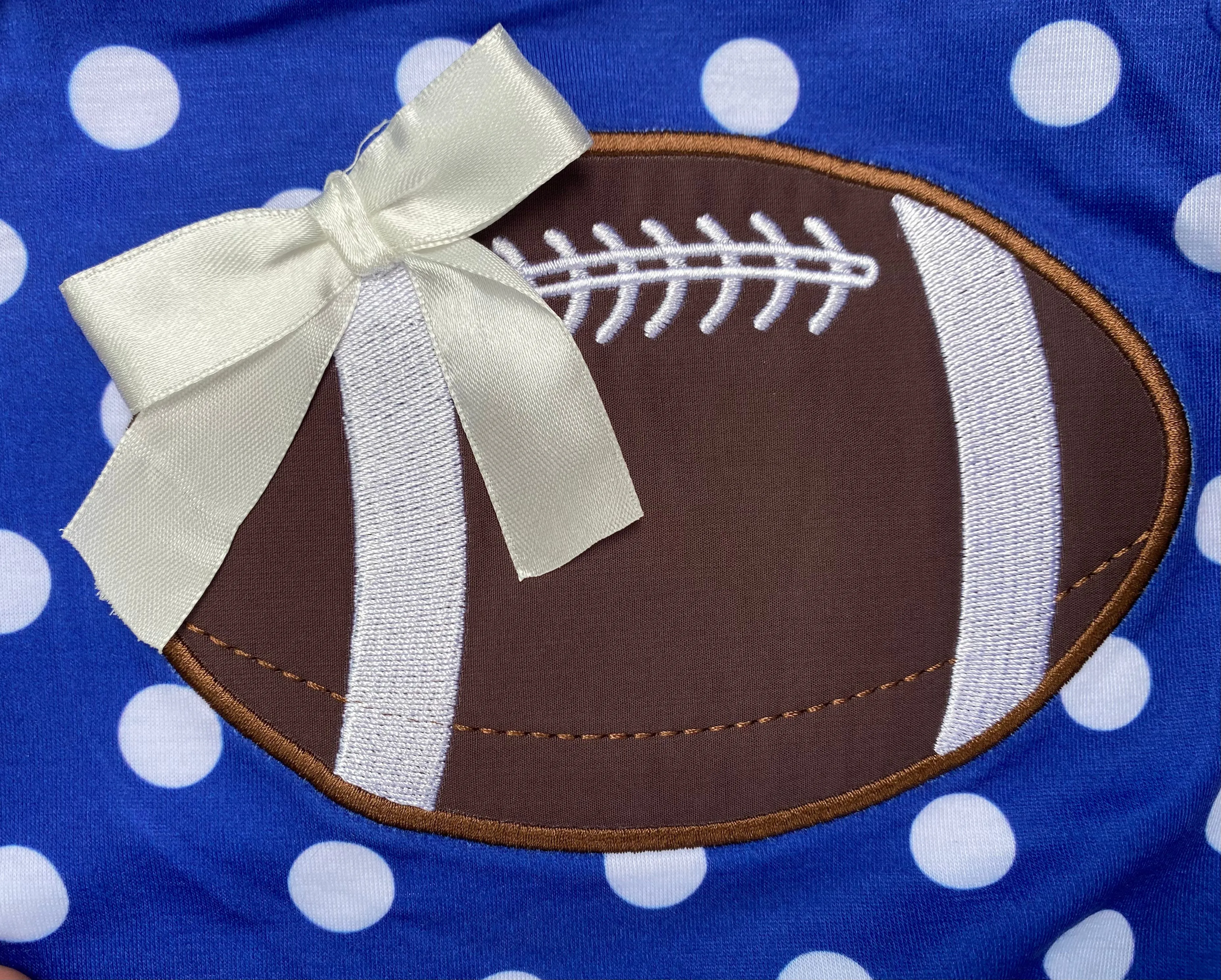 🏈 Football Ruffle Romper 🏈