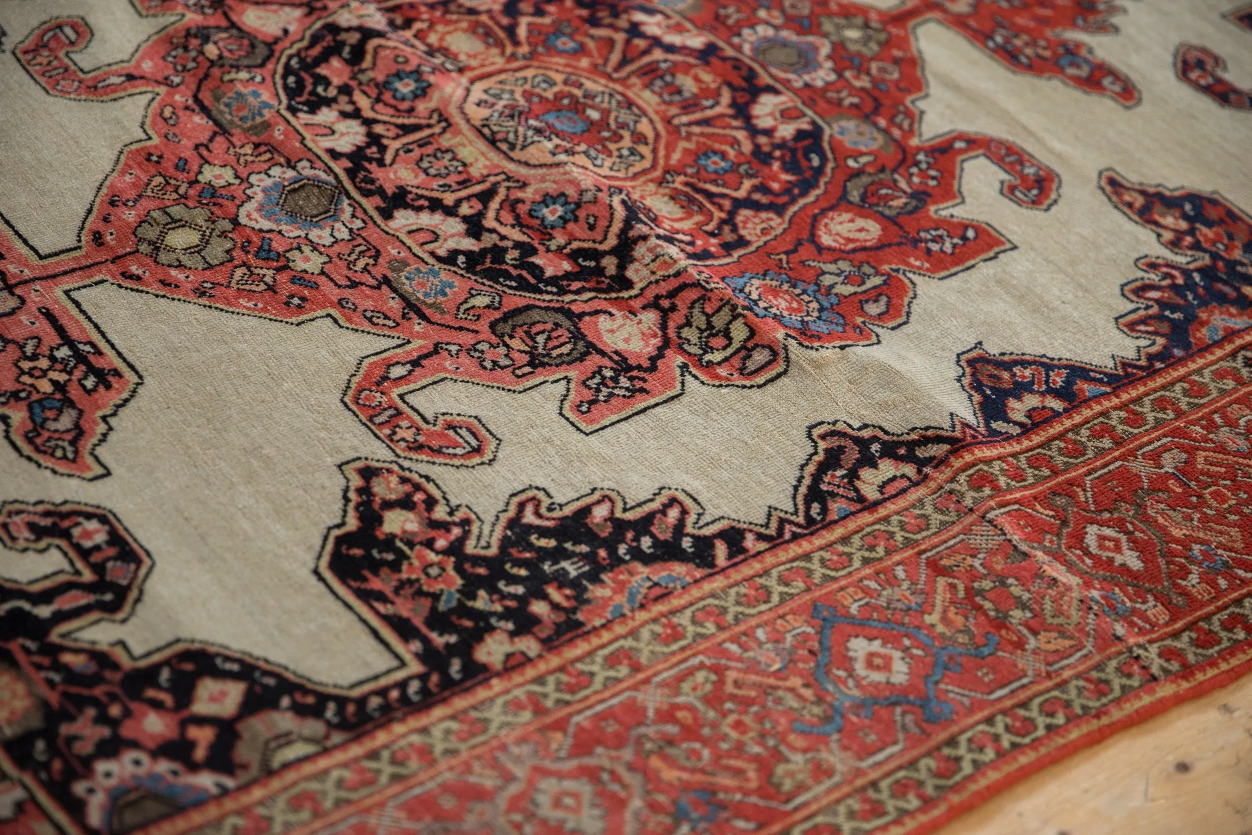 4x6.5 Antique Fine Fereghan Rug