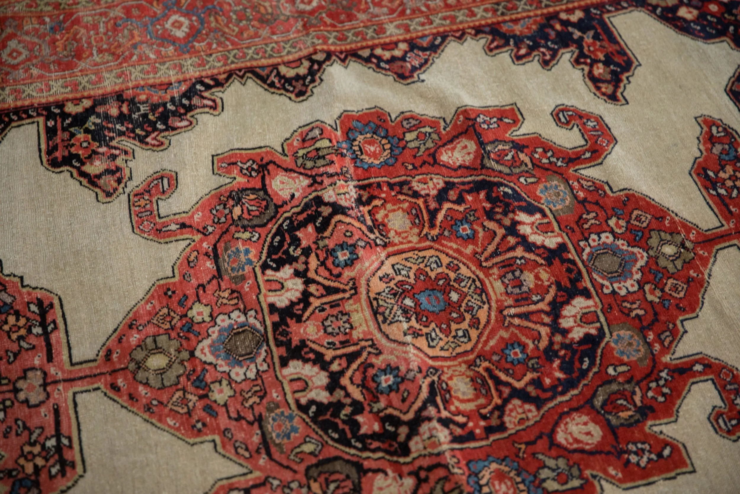 4x6.5 Antique Fine Fereghan Rug