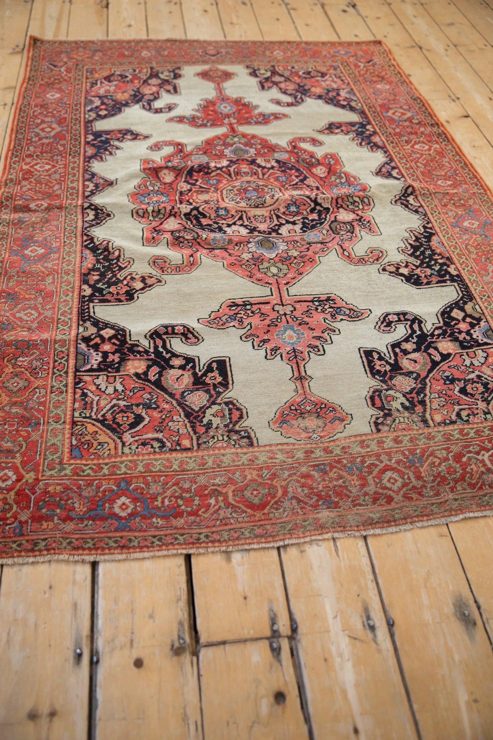 4x6.5 Antique Fine Fereghan Rug