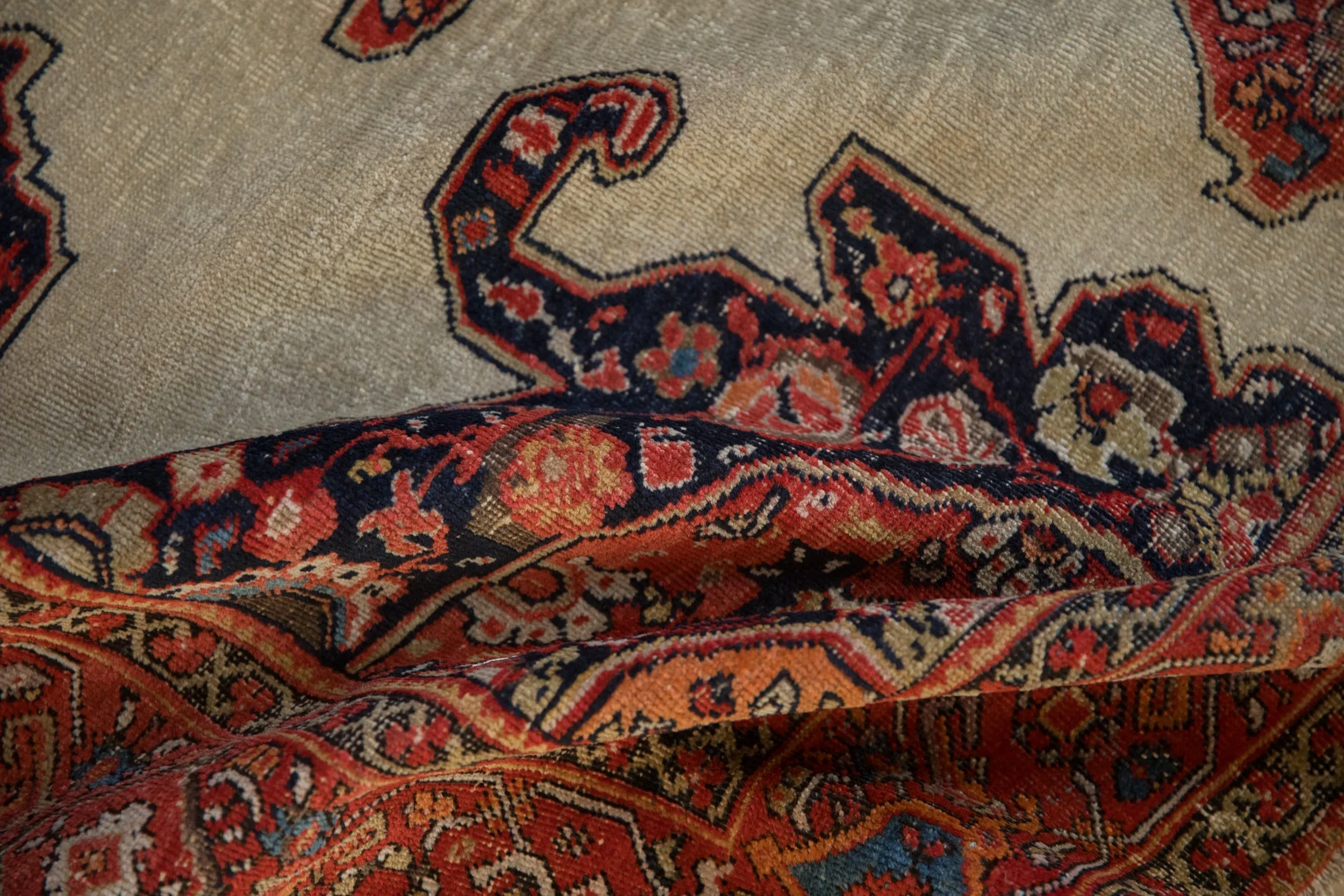 4x6.5 Antique Fine Fereghan Rug