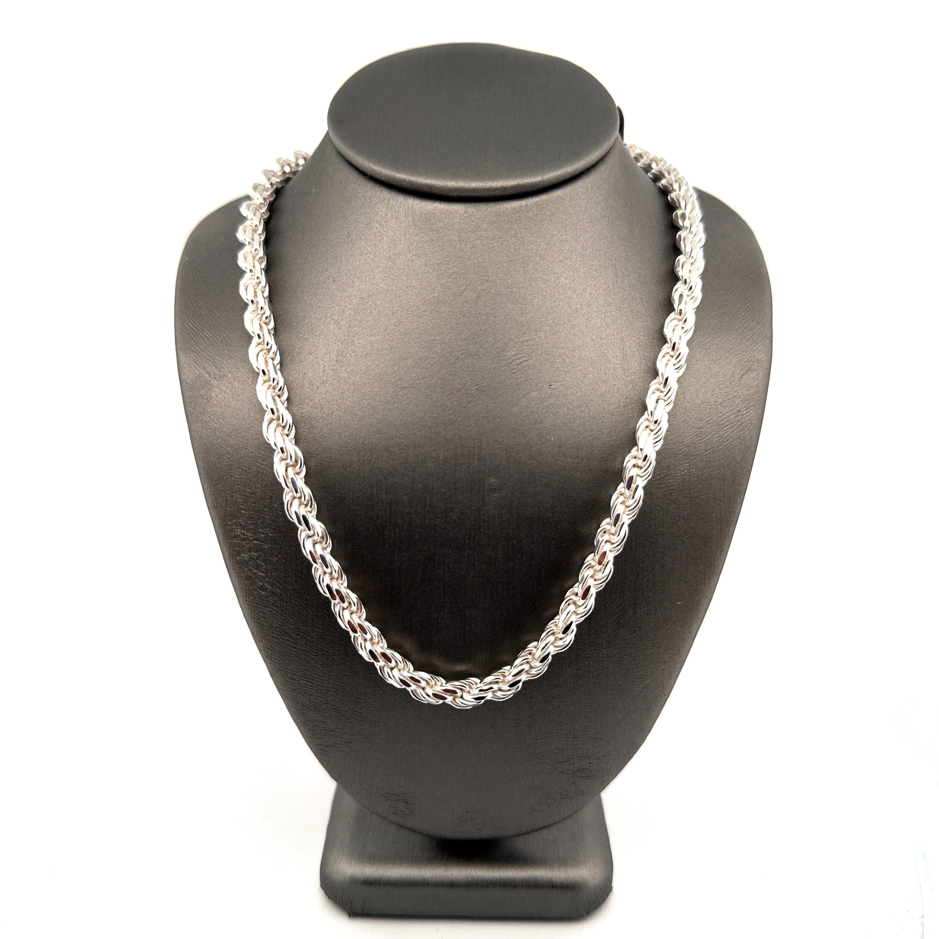6MM Sterling Rope Chain 24inches