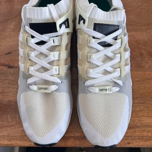 Adidas Equipment ADV Torsion White Running Shoes Slip-On Sneakers Men’s Size 12