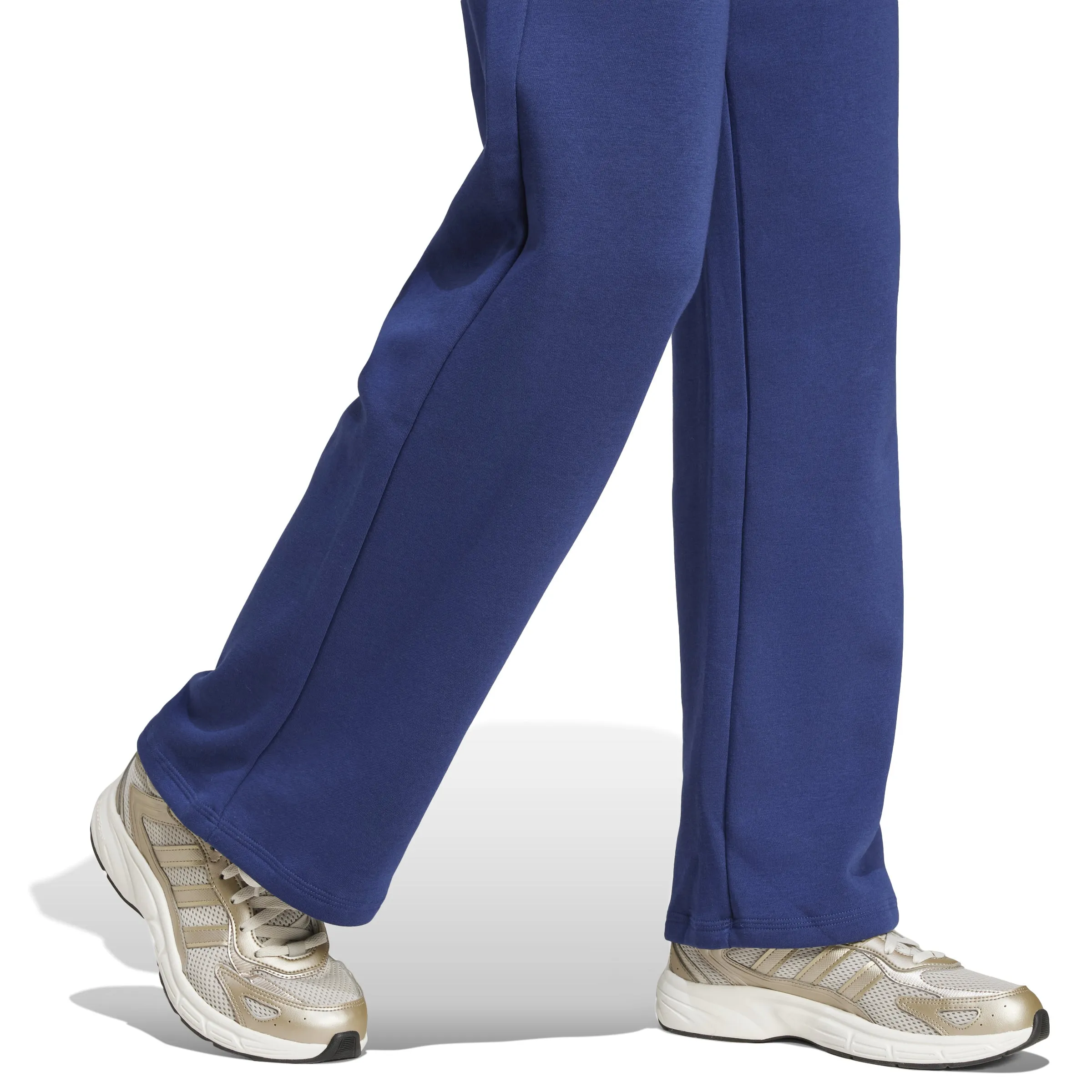 adidas Essentials Small Logo Feel Cozy Open-Hem Womens Joggers
