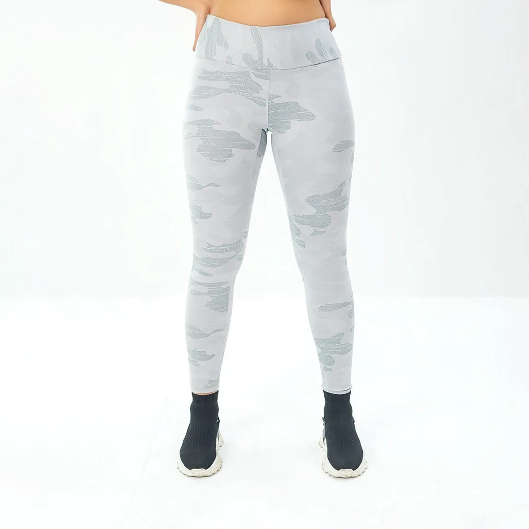 Alay Luxe Leggings - Camo Grey