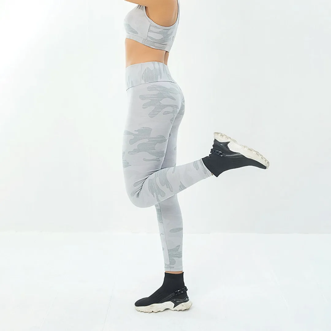 Alay Luxe Leggings - Camo Grey