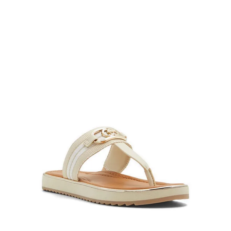 ALDO Nesien Women T-strap Sandal - Beige