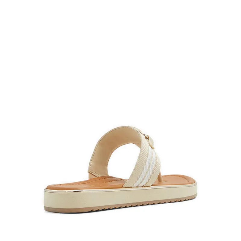ALDO Nesien Women T-strap Sandal - Beige
