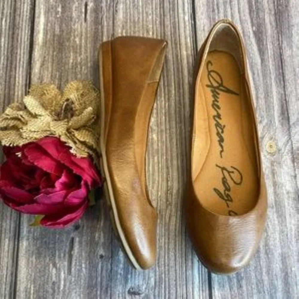 AMERICAN RAG Ellie Brown Flats 5M