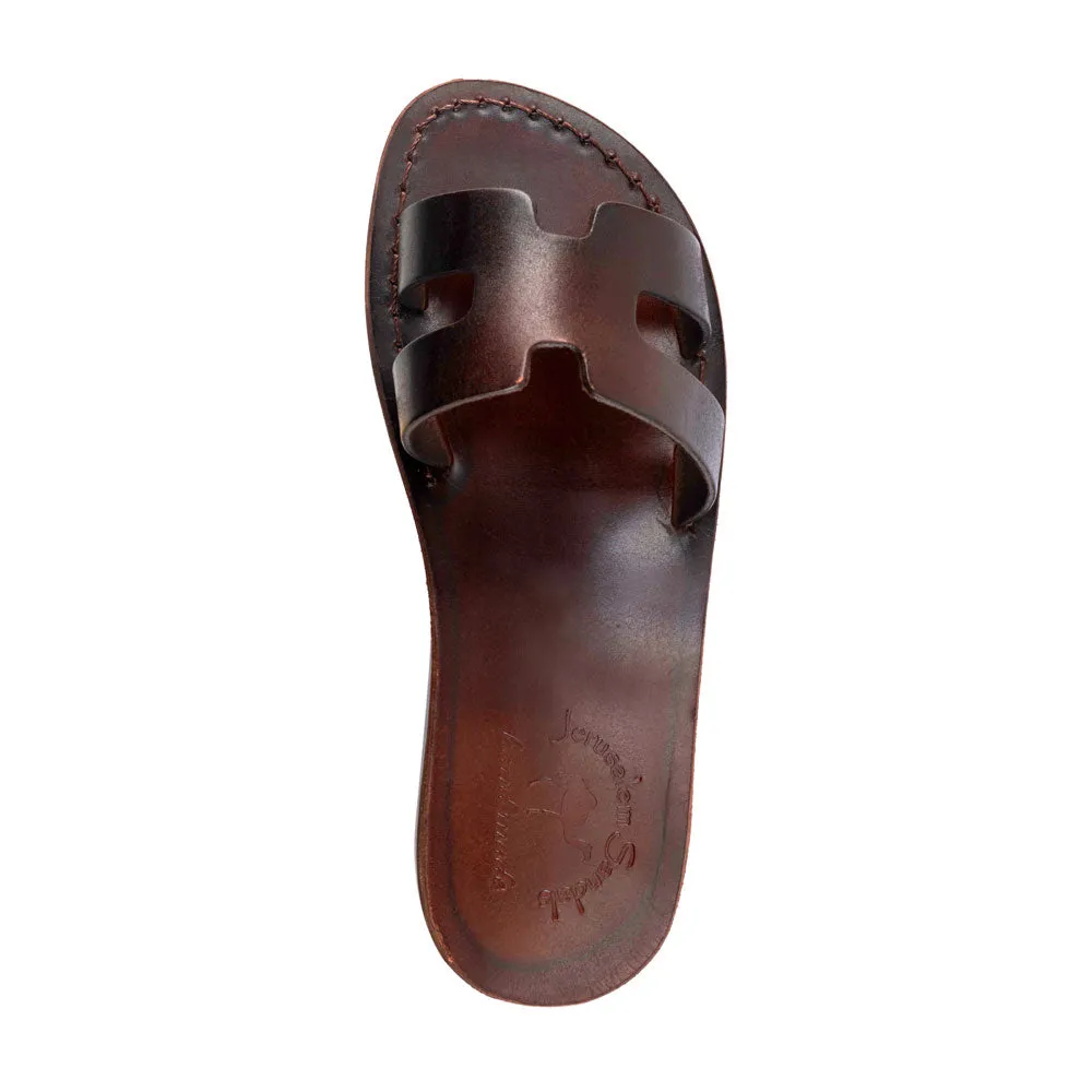 Anna - Slide Sandals | Brown
