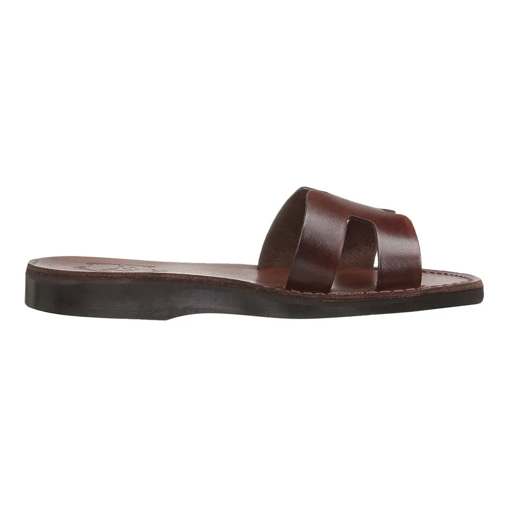 Anna - Slide Sandals | Brown