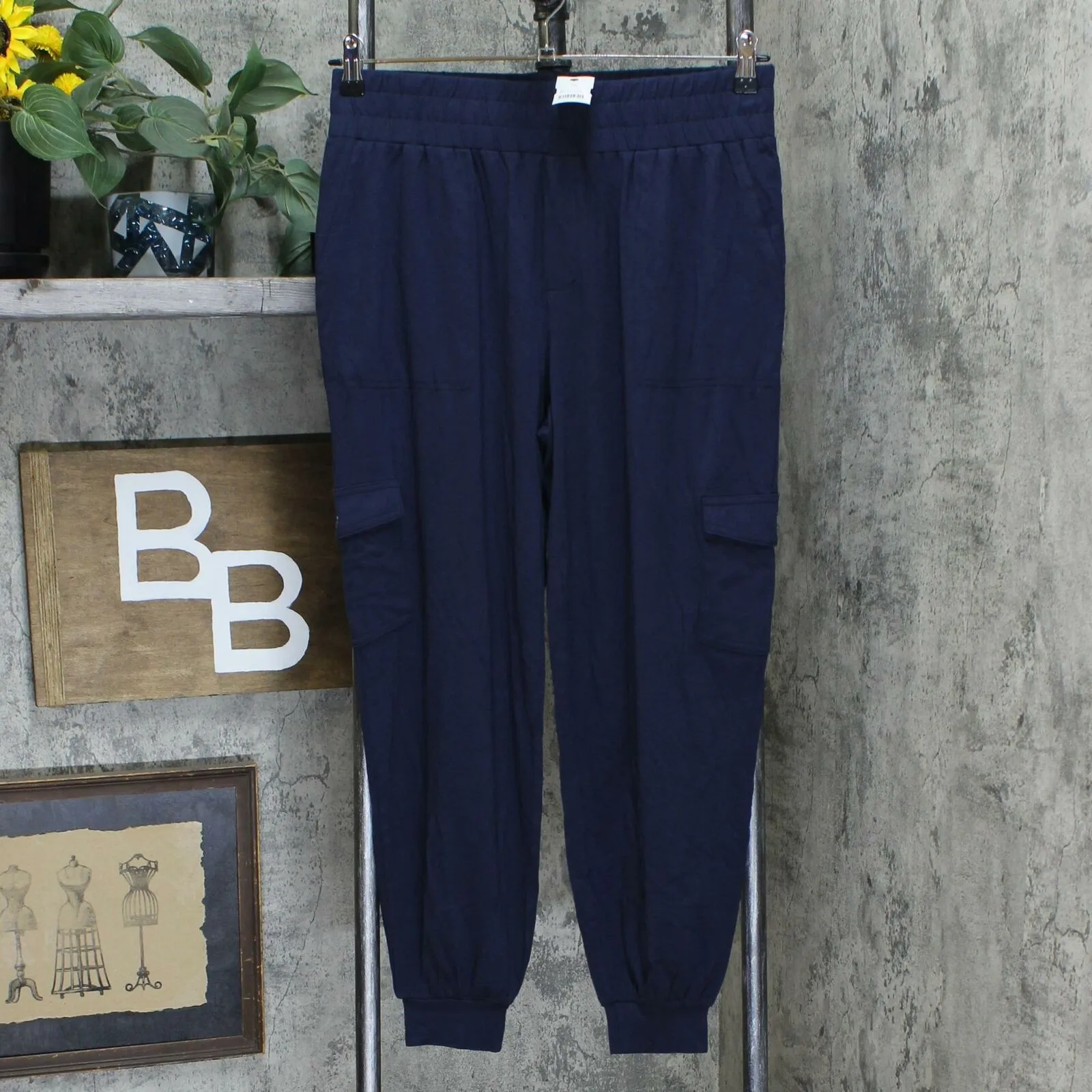AnyBody Women's Cozy Knit Cargo Jogger Pants