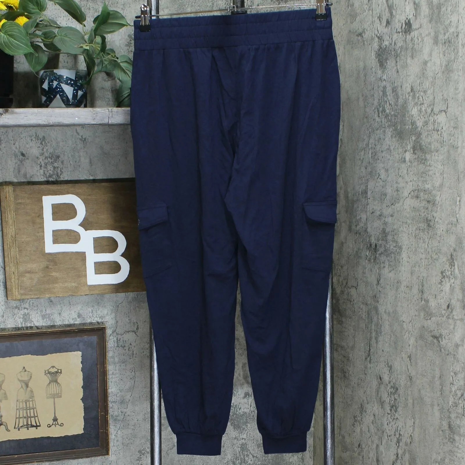 AnyBody Women's Cozy Knit Cargo Jogger Pants
