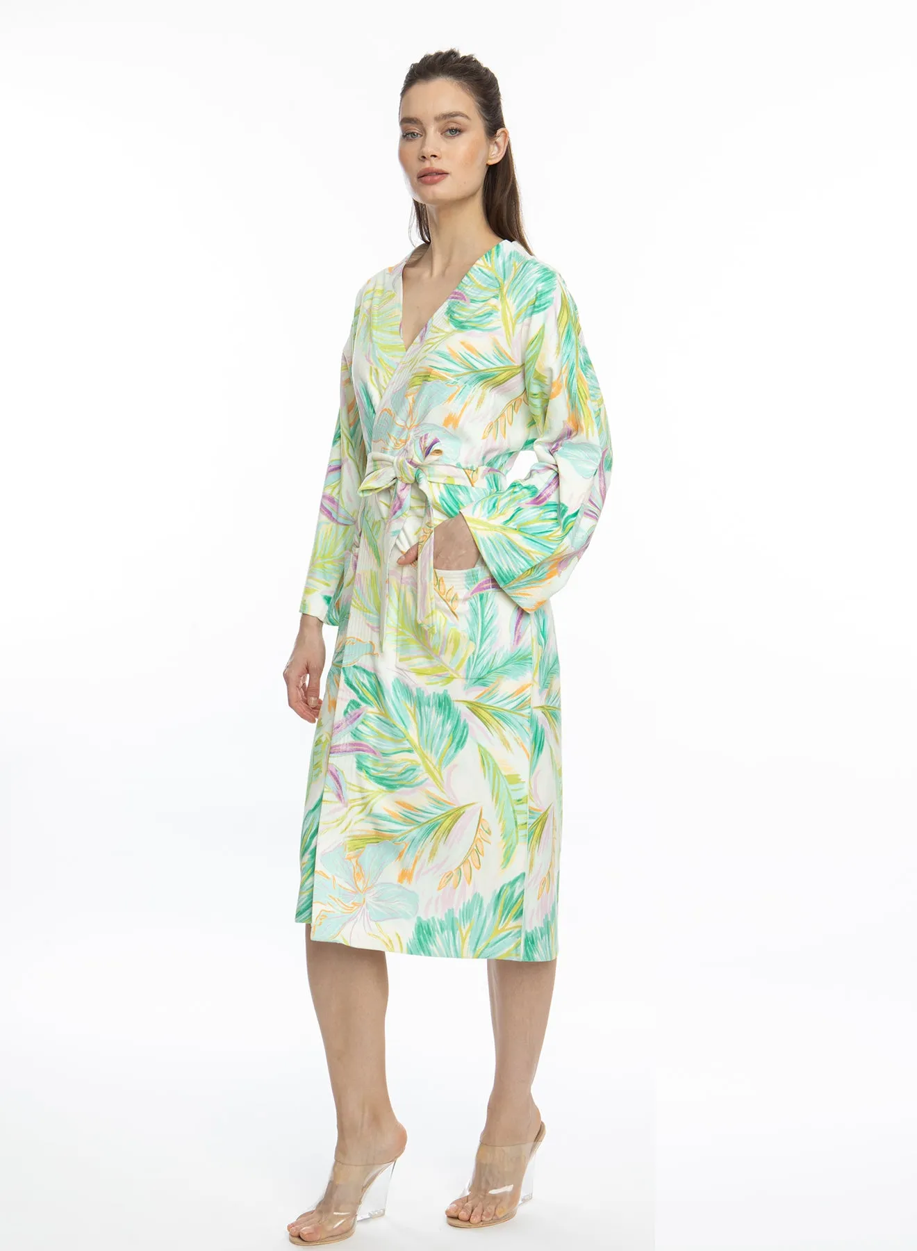Bahamas Green Kimono