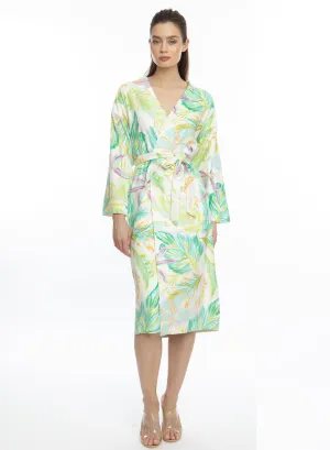 Bahamas Green Kimono