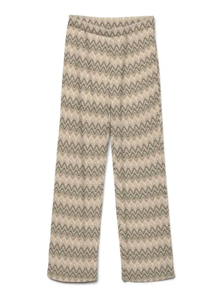 Big-ticket savings Moda Rich collection Trousers: Cream Crochet Vero - Zig DICTE Black Zag - & Recycled