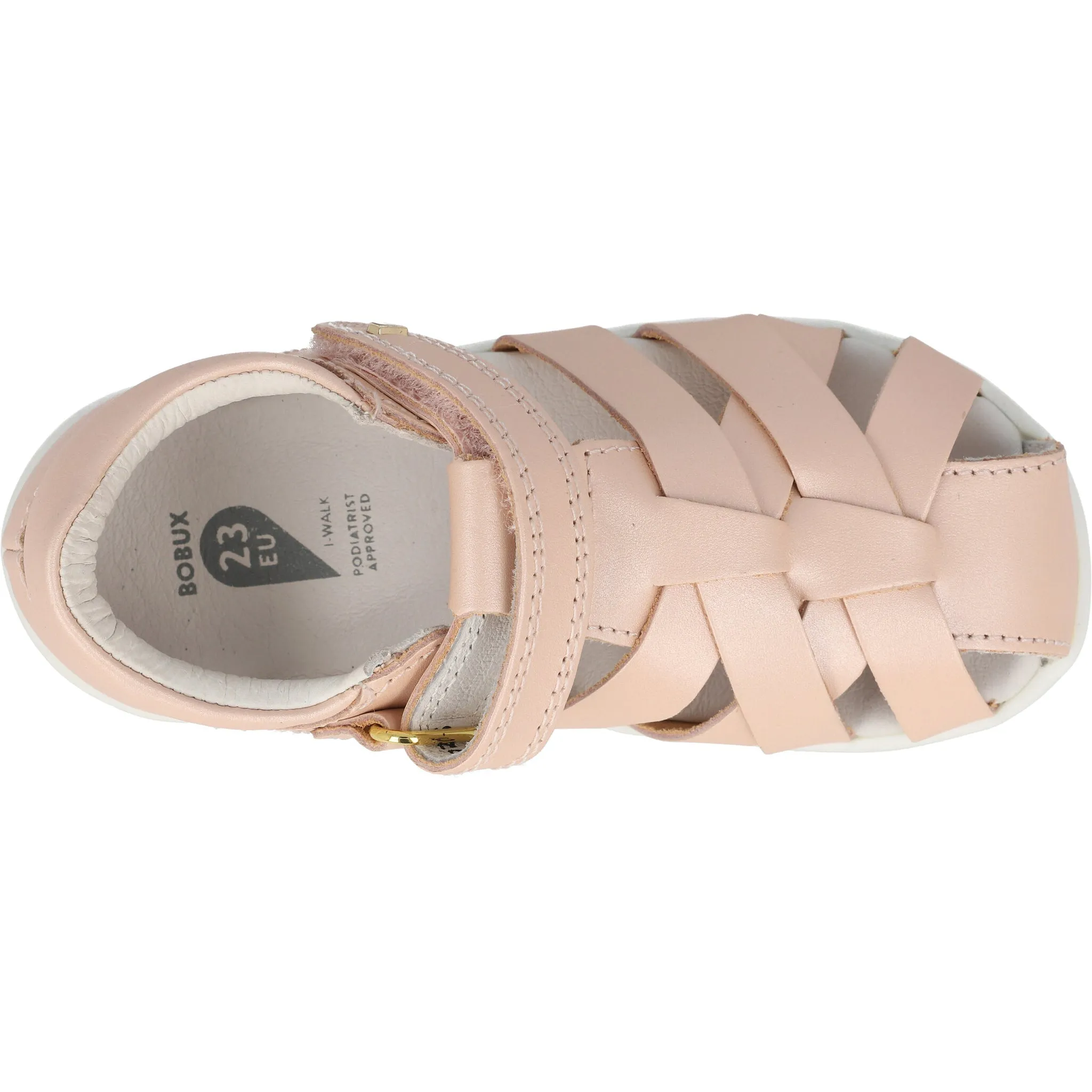 Bobux Tropicana II Seashell Shimmer Kids Sandals