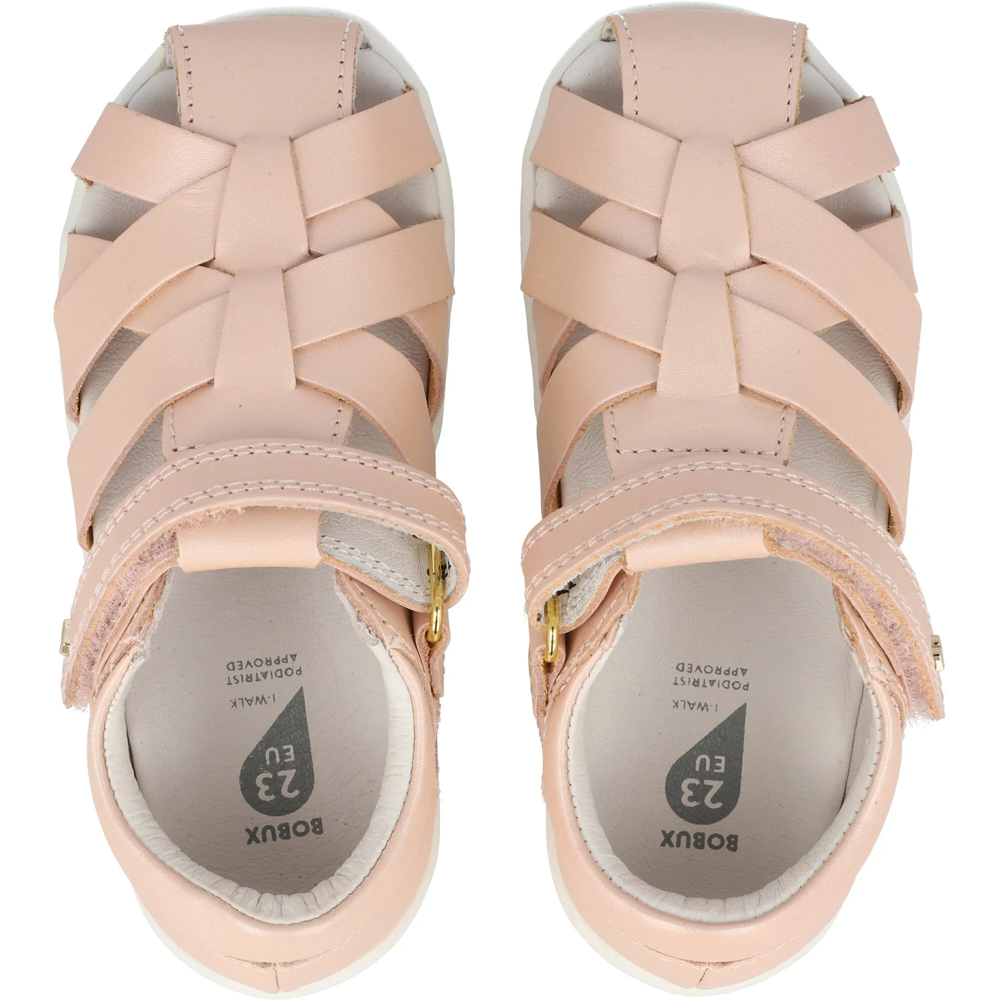 Bobux Tropicana II Seashell Shimmer Kids Sandals