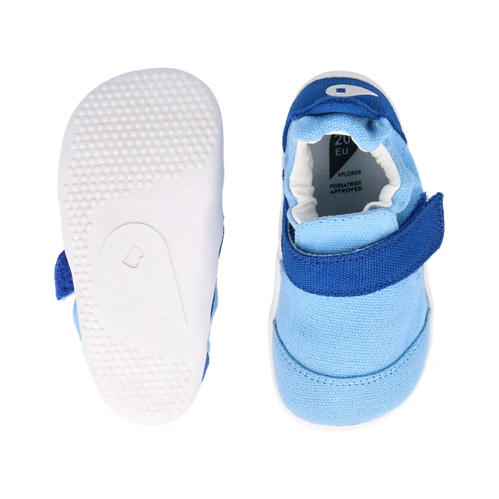 Bobux XP Go Organic Powder Blue   Snorkel Blue