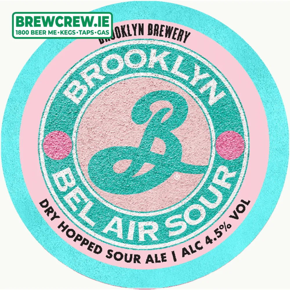 Brooklyn - Bel Air Sour - Dry Hopped Sour Ale - 4.5% ABV, 30l Keg (53 Pints)