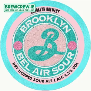 Brooklyn - Bel Air Sour - Dry Hopped Sour Ale - 4.5% ABV, 30l Keg (53 Pints)