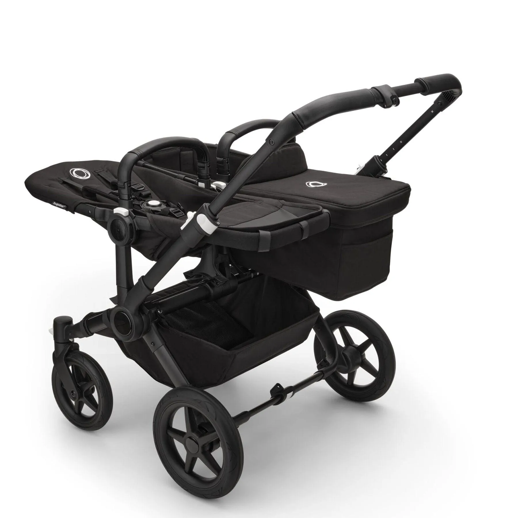 Bugaboo Donkey 5 Duo Complete Cloud T Travel System - Midnight Black