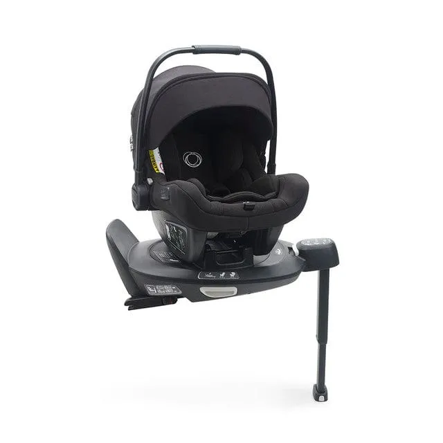 Bugaboo Donkey 5 Duo Complete Turtle Travel System in Midnight Black