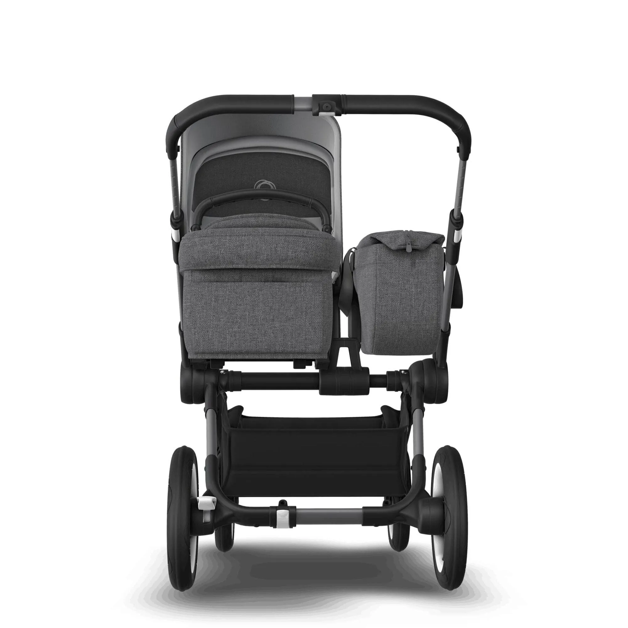 Bugaboo Donkey 5 Mono Cloud T Travel System - Grey Mélange