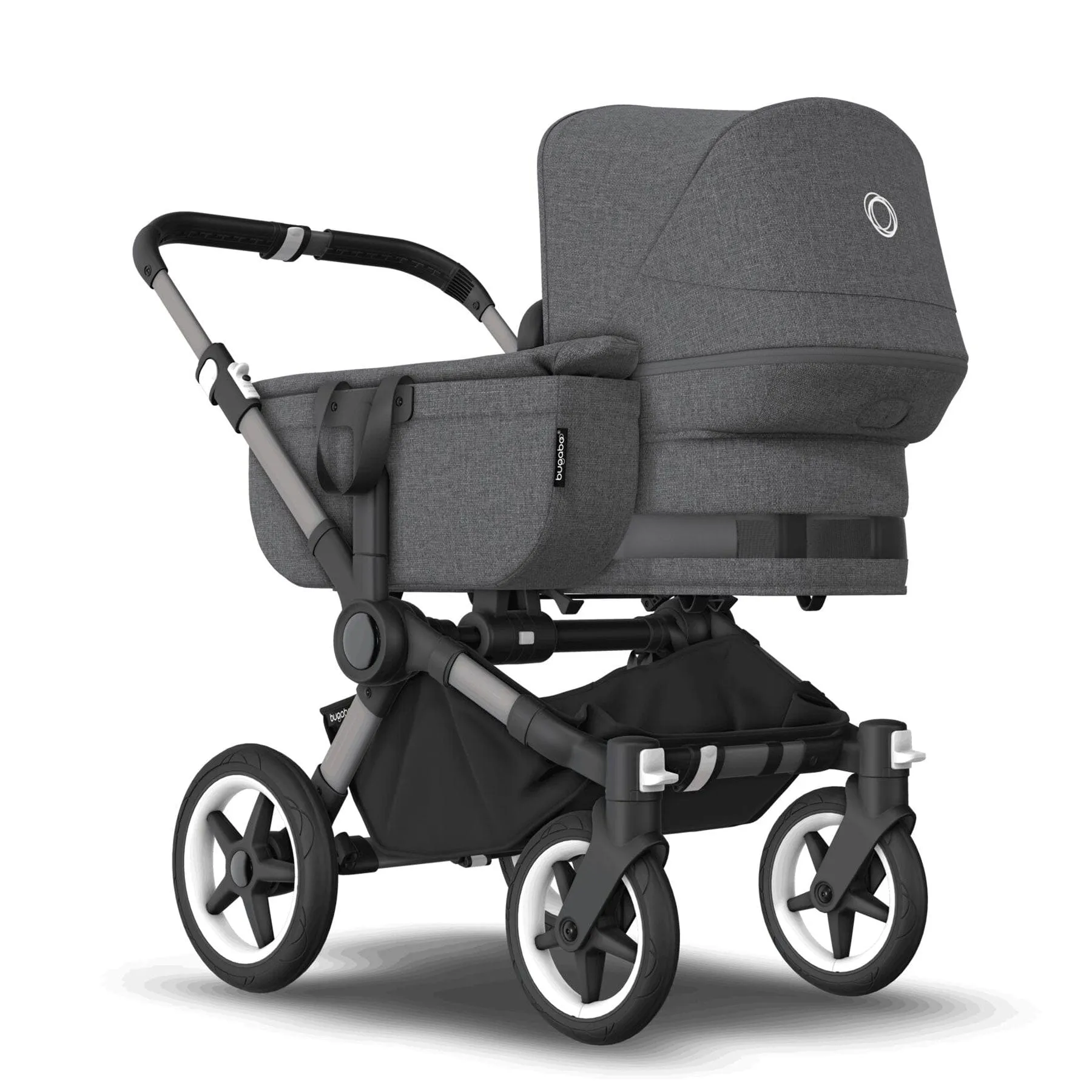 Bugaboo Donkey 5 Mono Cloud T Travel System - Grey Mélange
