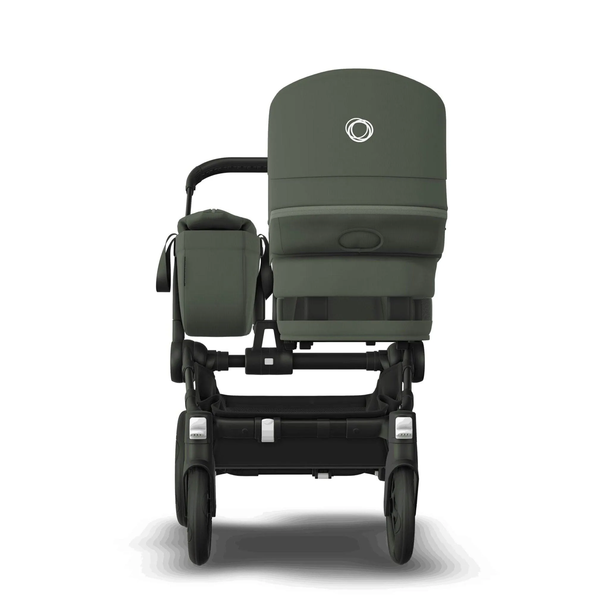 Bugaboo Donkey 5 Mono Turtle Travel System in Forest Green
