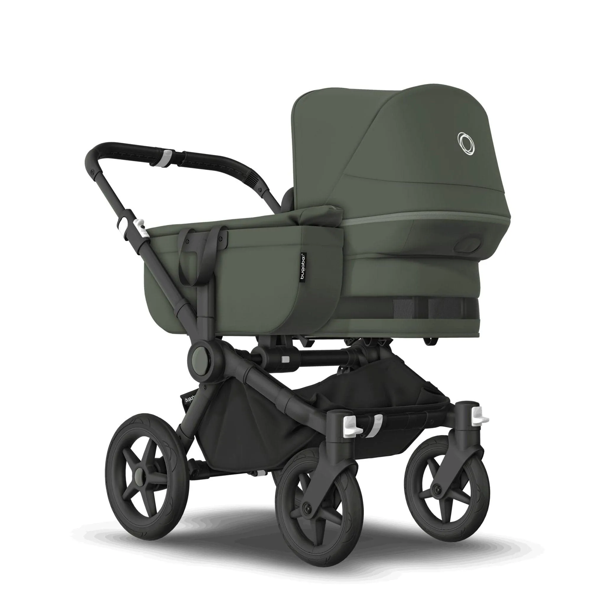 Bugaboo Donkey 5 Mono Turtle Travel System in Forest Green