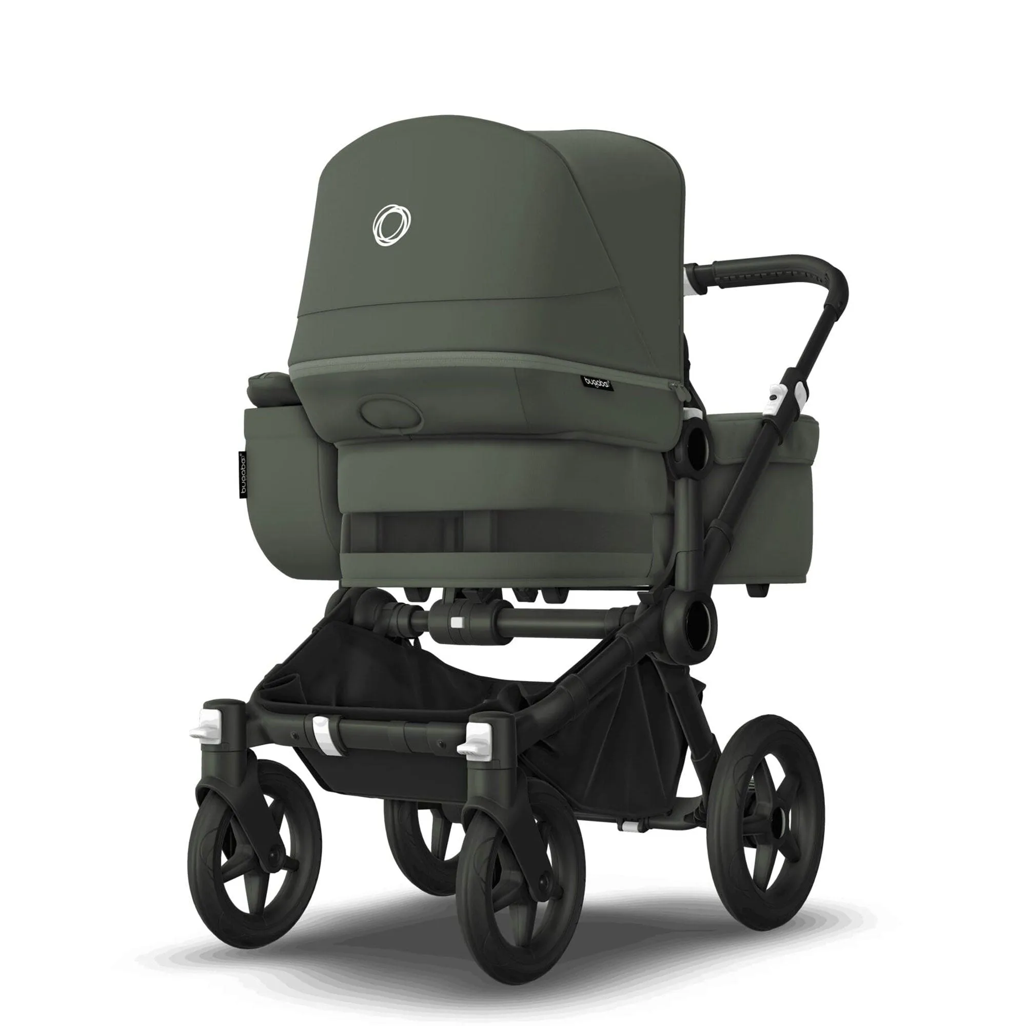Bugaboo Donkey 5 Mono Turtle Travel System in Forest Green