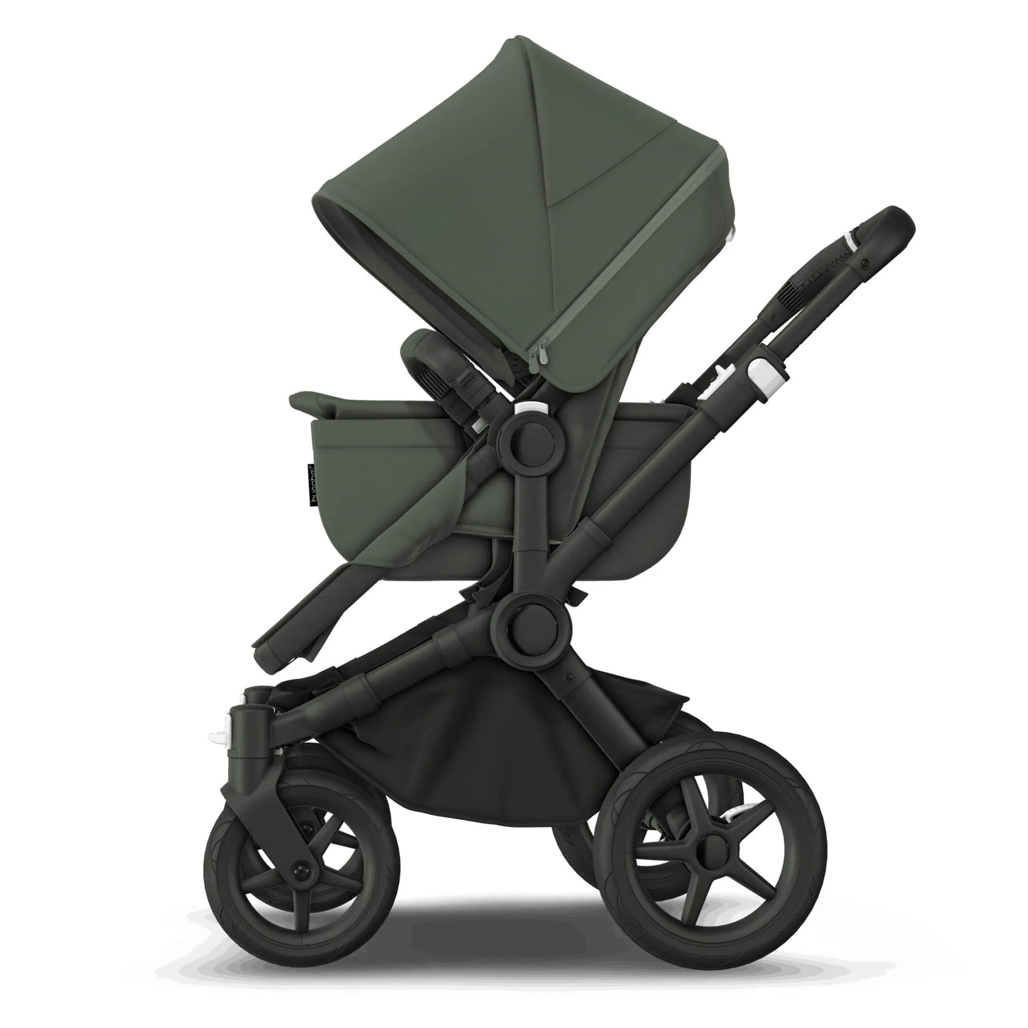 Bugaboo Donkey 5 Mono Turtle Travel System in Forest Green