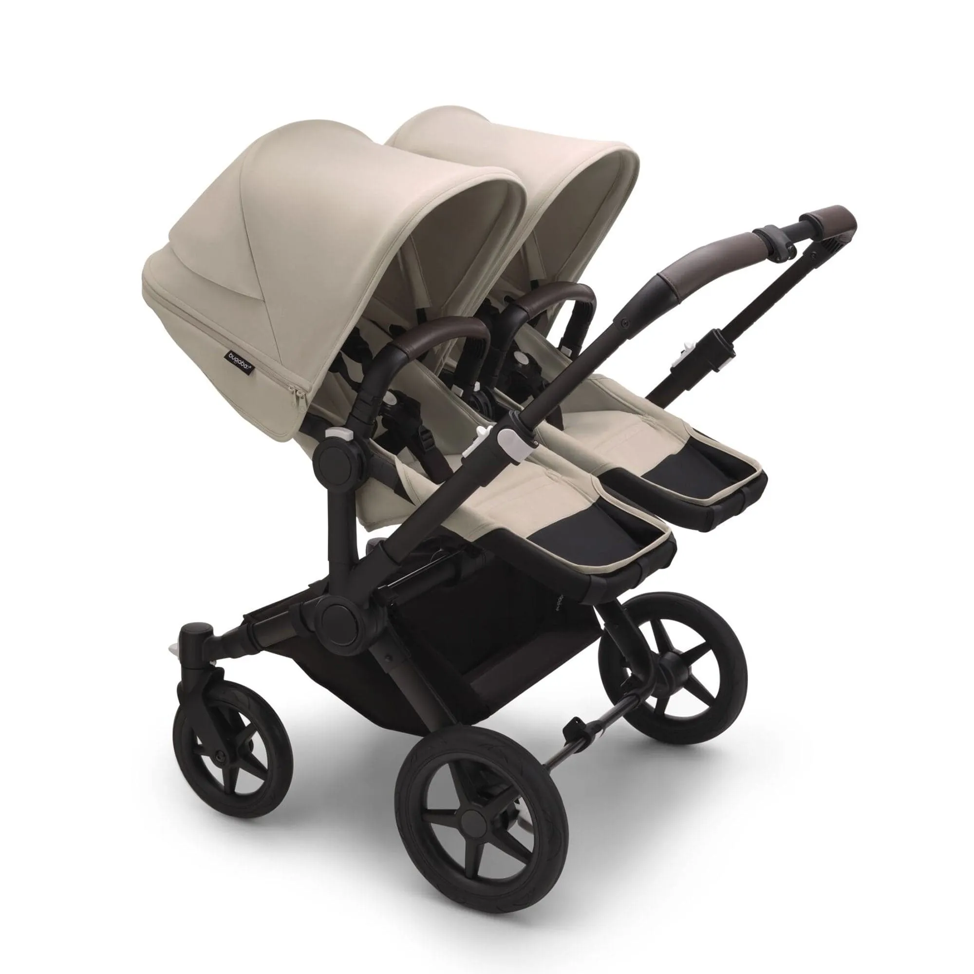 Bugaboo Donkey 5 Twin Complete Cloud T Travel System in Desert Taupe