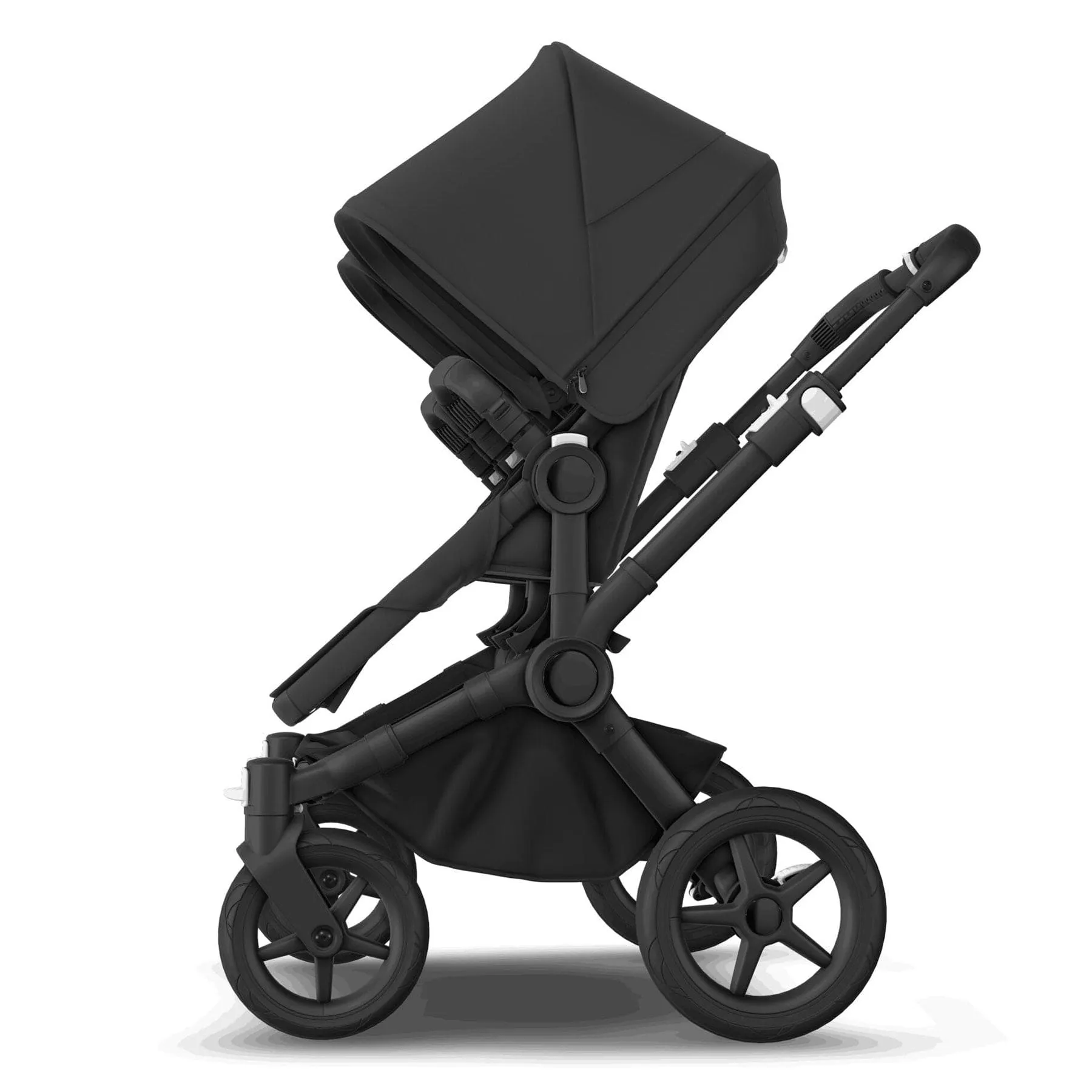 Bugaboo Donkey 5 Twin Complete Pushchair in Black/Midnight Black