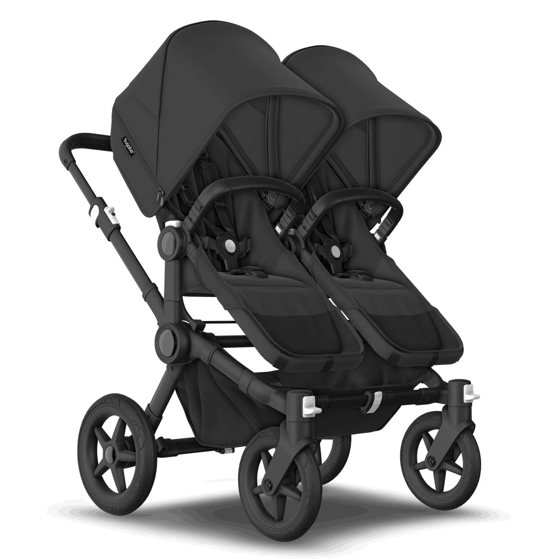 Bugaboo Donkey 5 Twin Complete Pushchair in Black/Midnight Black