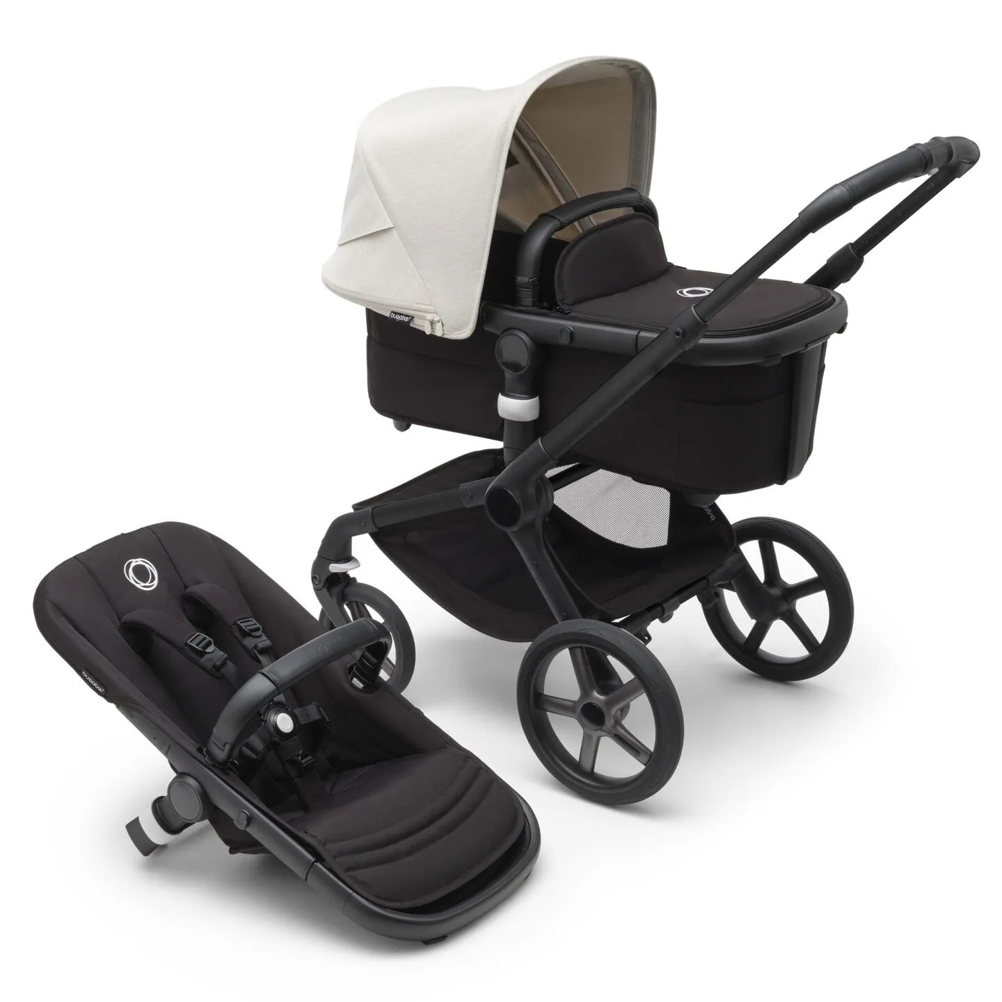 Bugaboo Fox 5 Complete - Black/Misty White