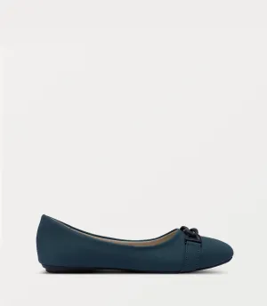BW10313-TEAL-Women Ballerina