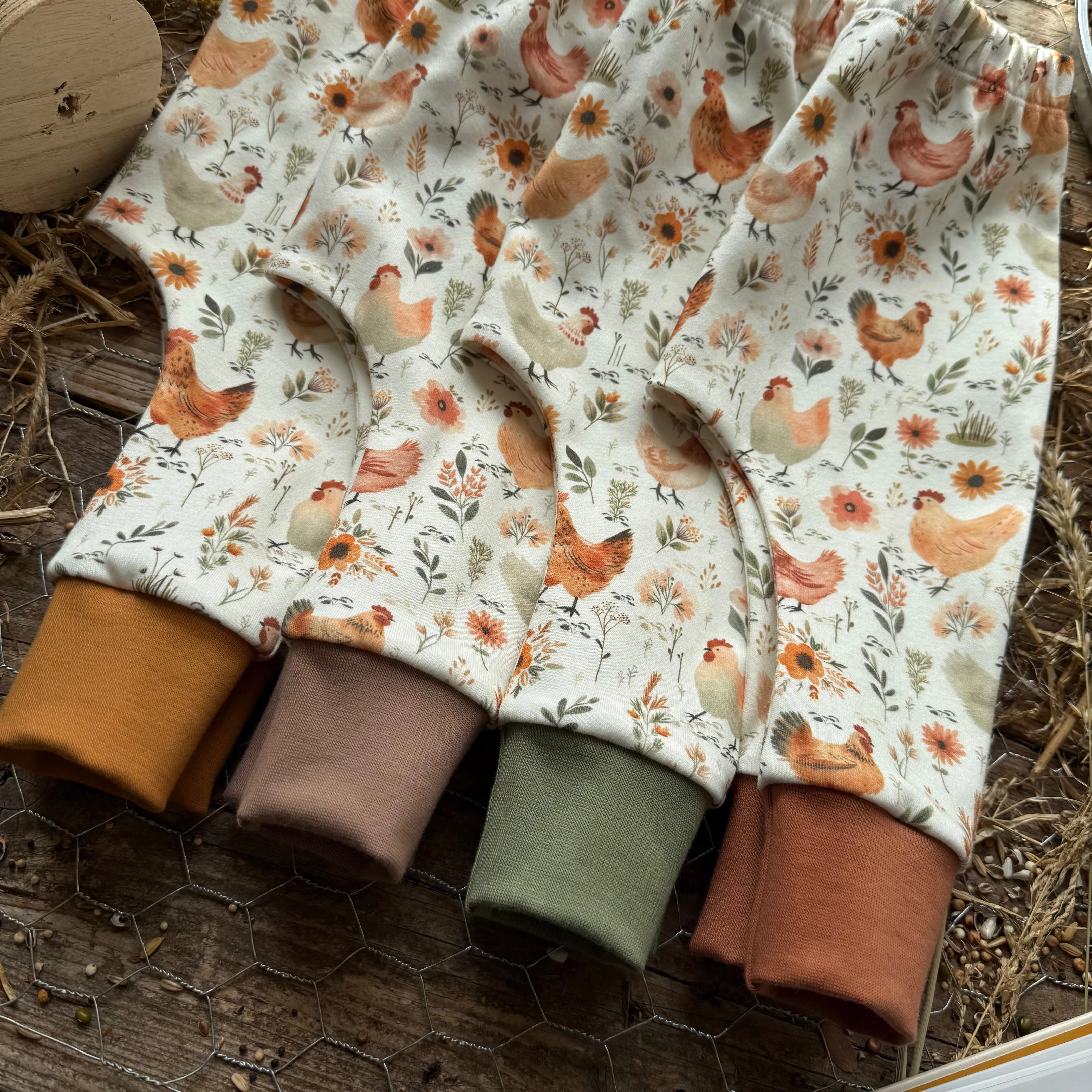 Chicken Meadow Summer Short Set