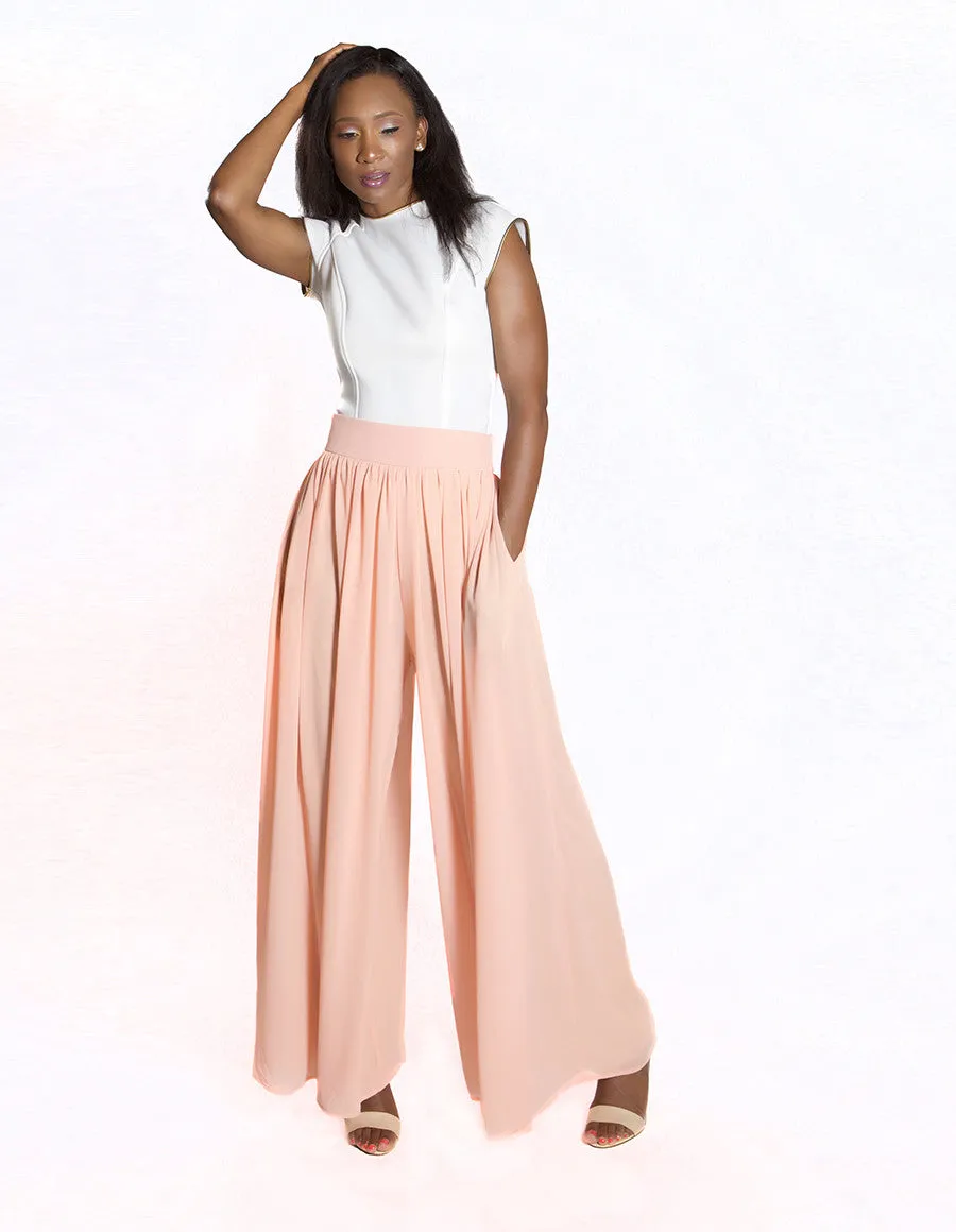 Chiffon Palazzo Pants