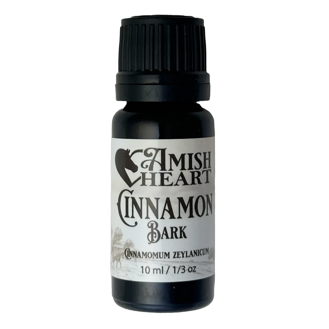 Cinnamon Bark Essential Oil | Amish Heart | Organic & Potent Health Benefits