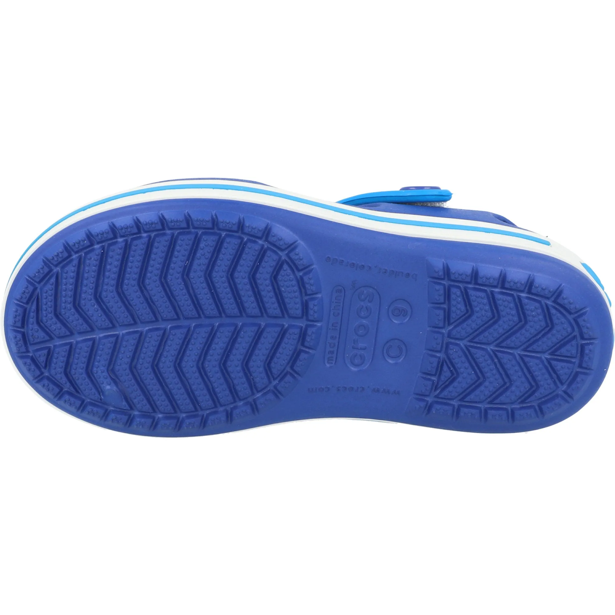 Crocs Kids Crocband Sandal Cerulean Blue