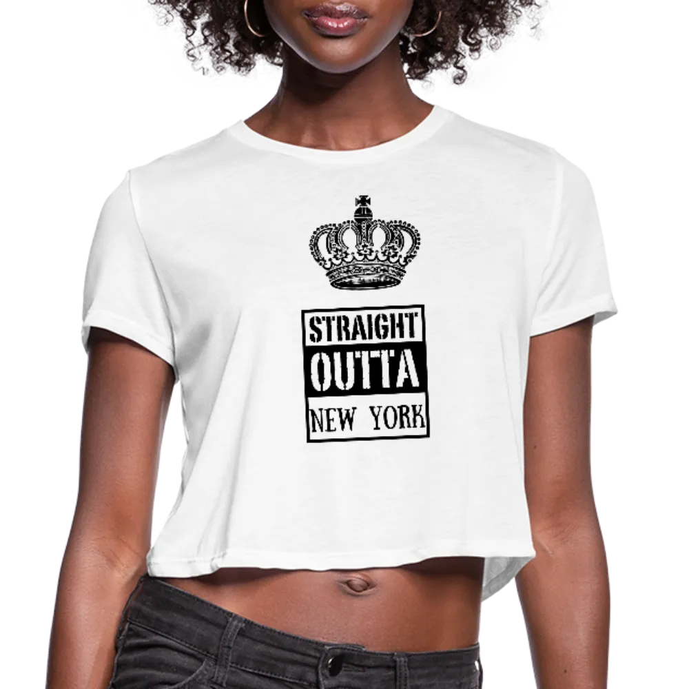 Customized Women's Cropped T-Shirt