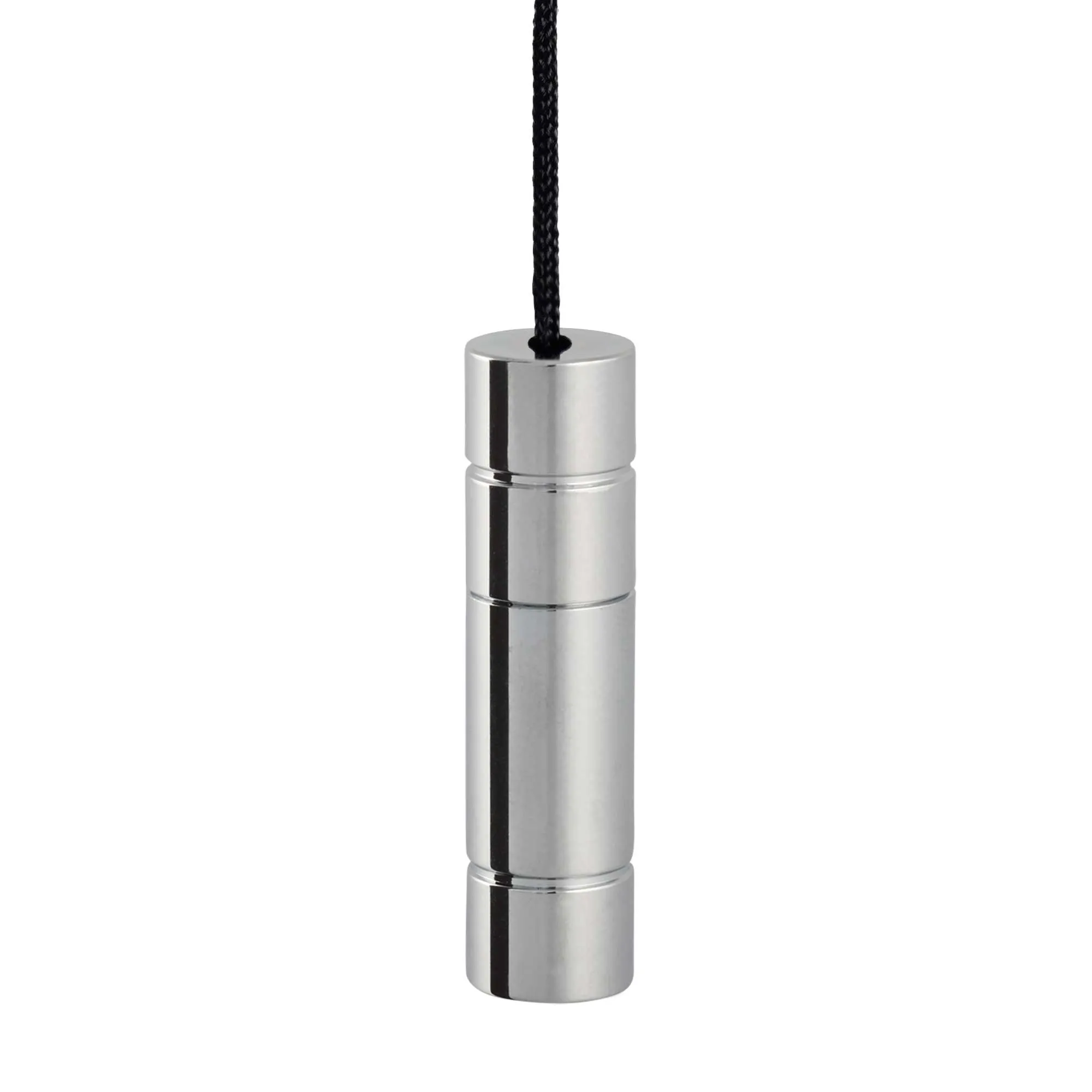 ElekTek Light Pull Cord Chain Handle Chrome Cylinder With 80cm Matching Ball Chain or Cord