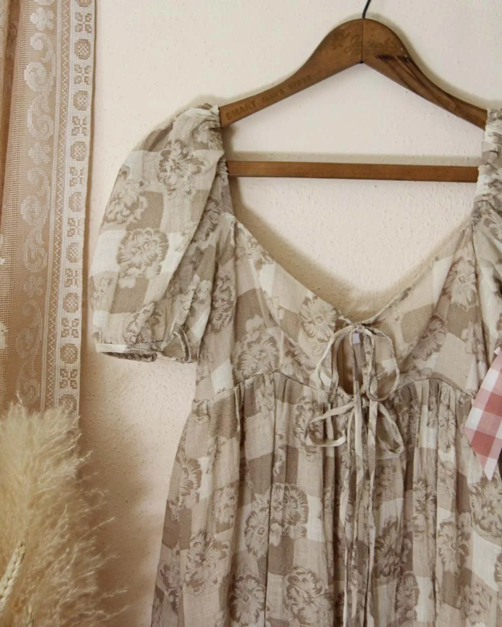 English Floral Cotton Dress