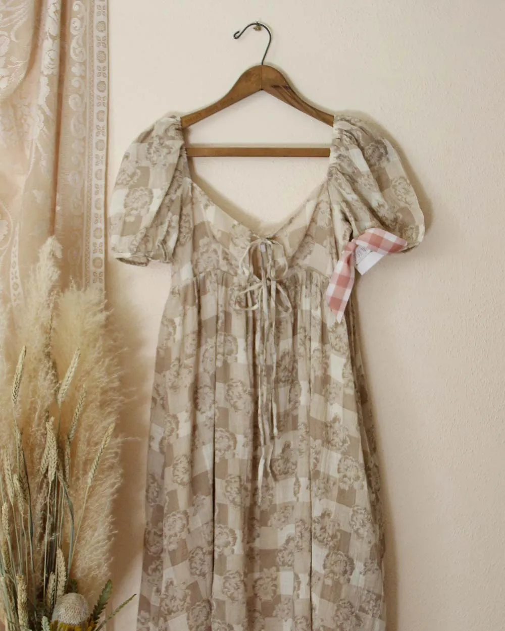 English Floral Cotton Dress