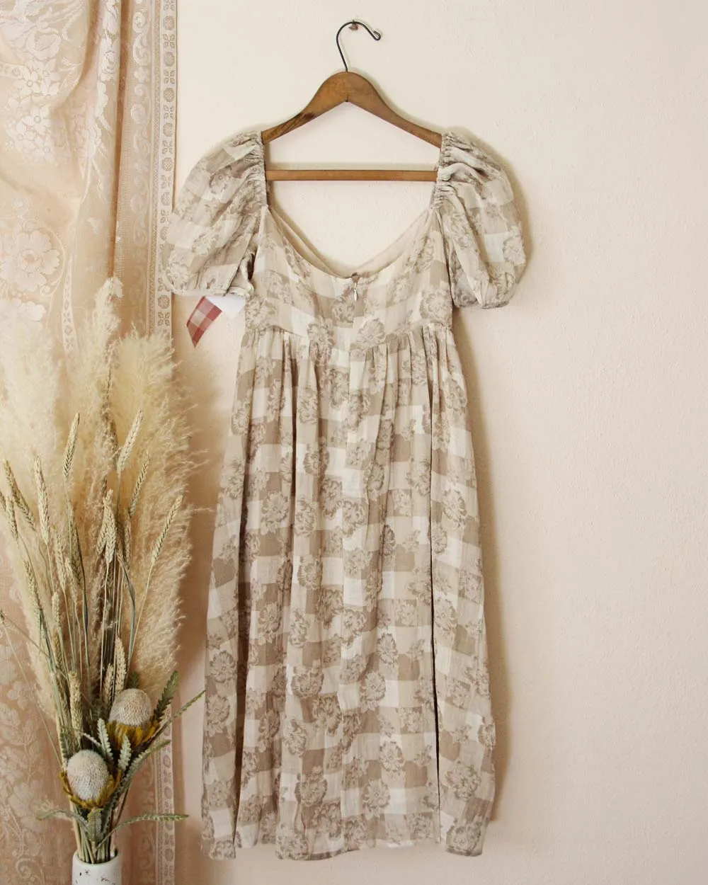 English Floral Cotton Dress