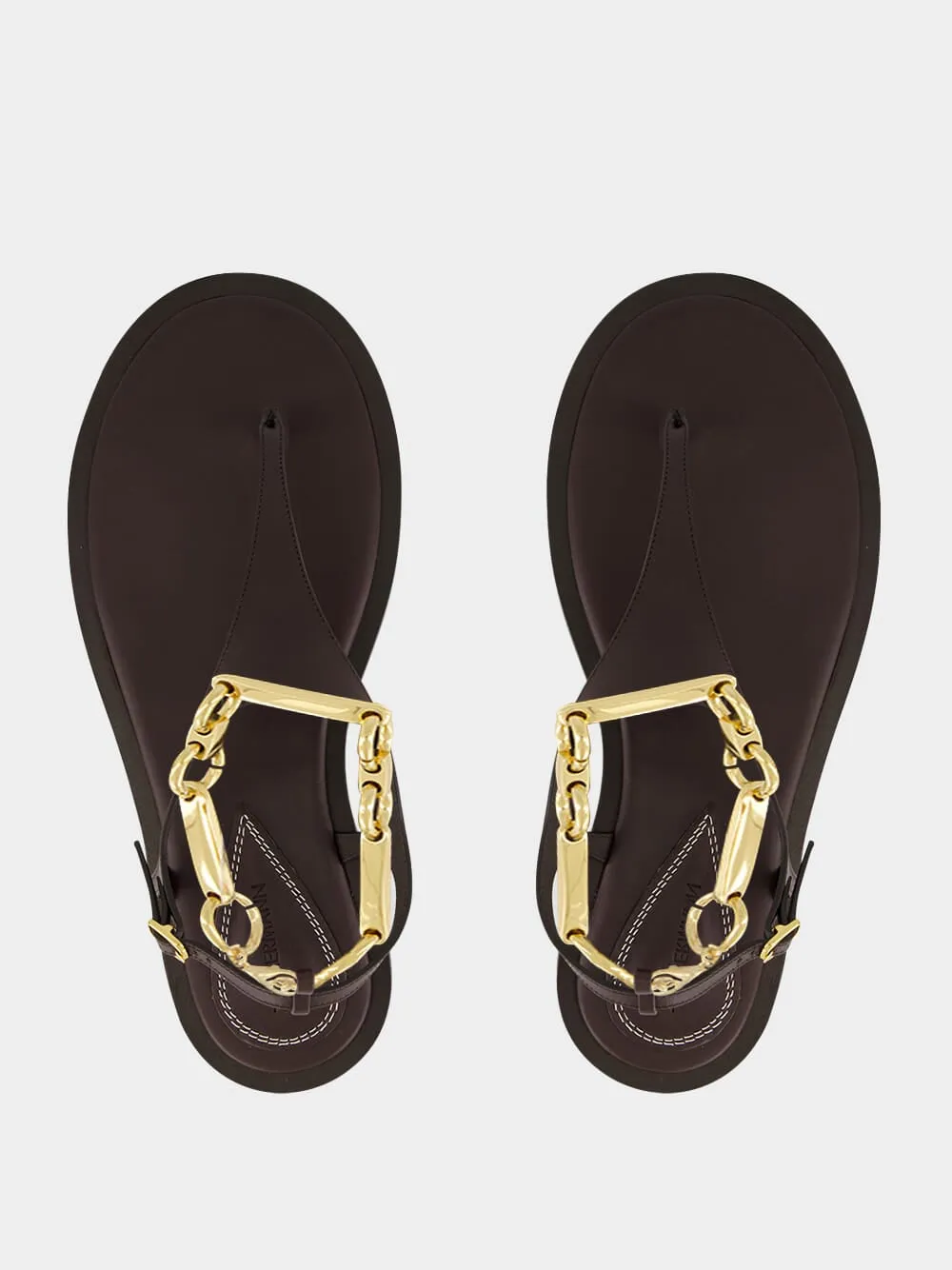 Espresso Wild Leather Sandal