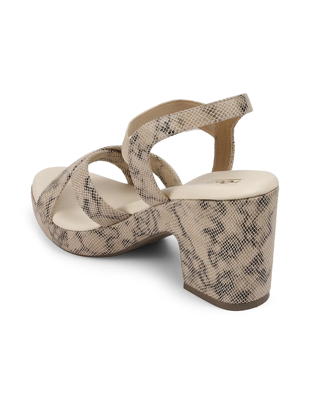 Fancy Solid Backstrap Comfortable Sole Stylish Casual Heel Sandal,for Womens & Girls