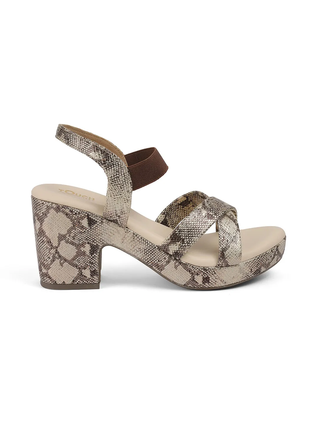 Fancy Solid Backstrap Comfortable Sole Stylish Casual Heel Sandal,for Womens & Girls